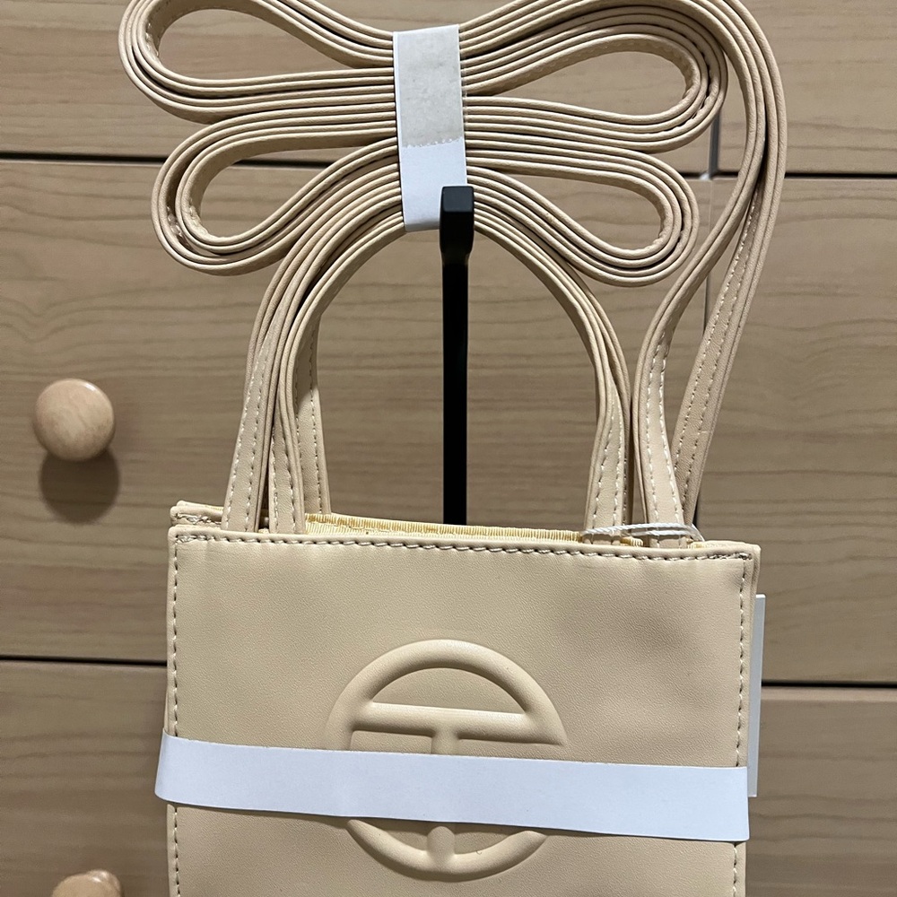 Telfar Beige Mini Bag